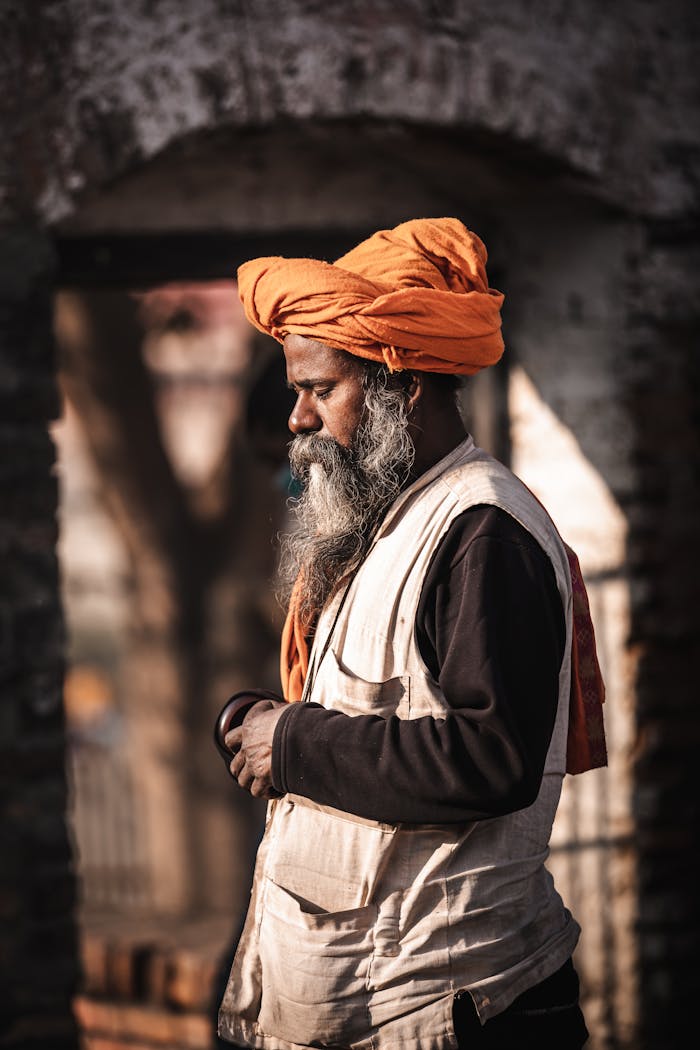gallery-2 u0022The lines on his face are scriptures of a life lived. His beard, the silver river of time. His eyes, fixed on a world within.u0022
